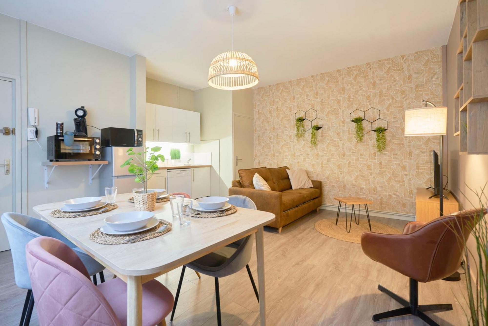 Locationstourcoing - Le 100 Apartamento Exterior foto